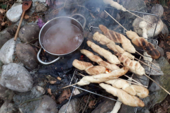 Kochen im Wald