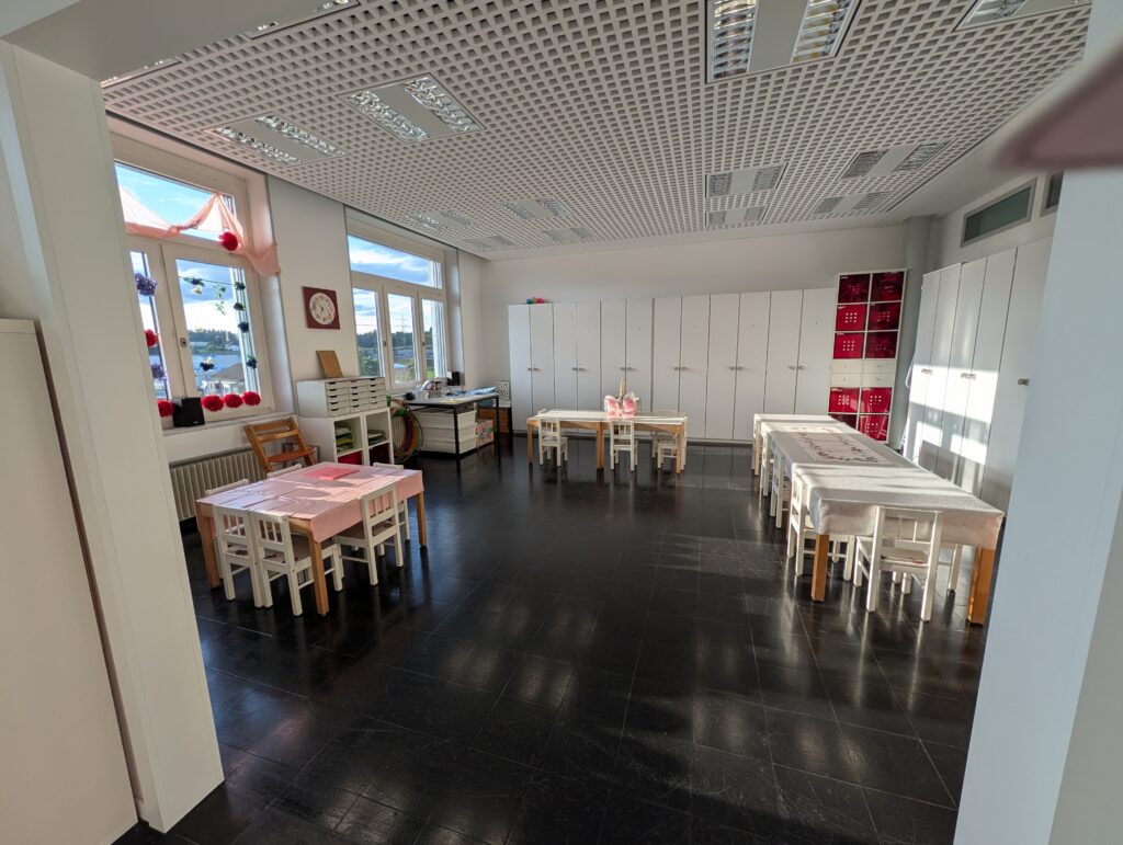 Basteln, Essraum
